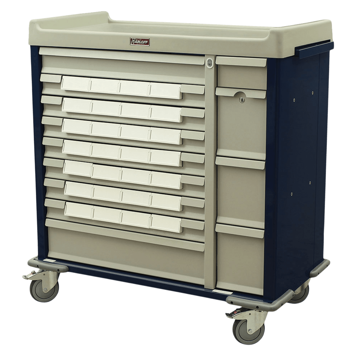 Harloff Standard Medication Cart