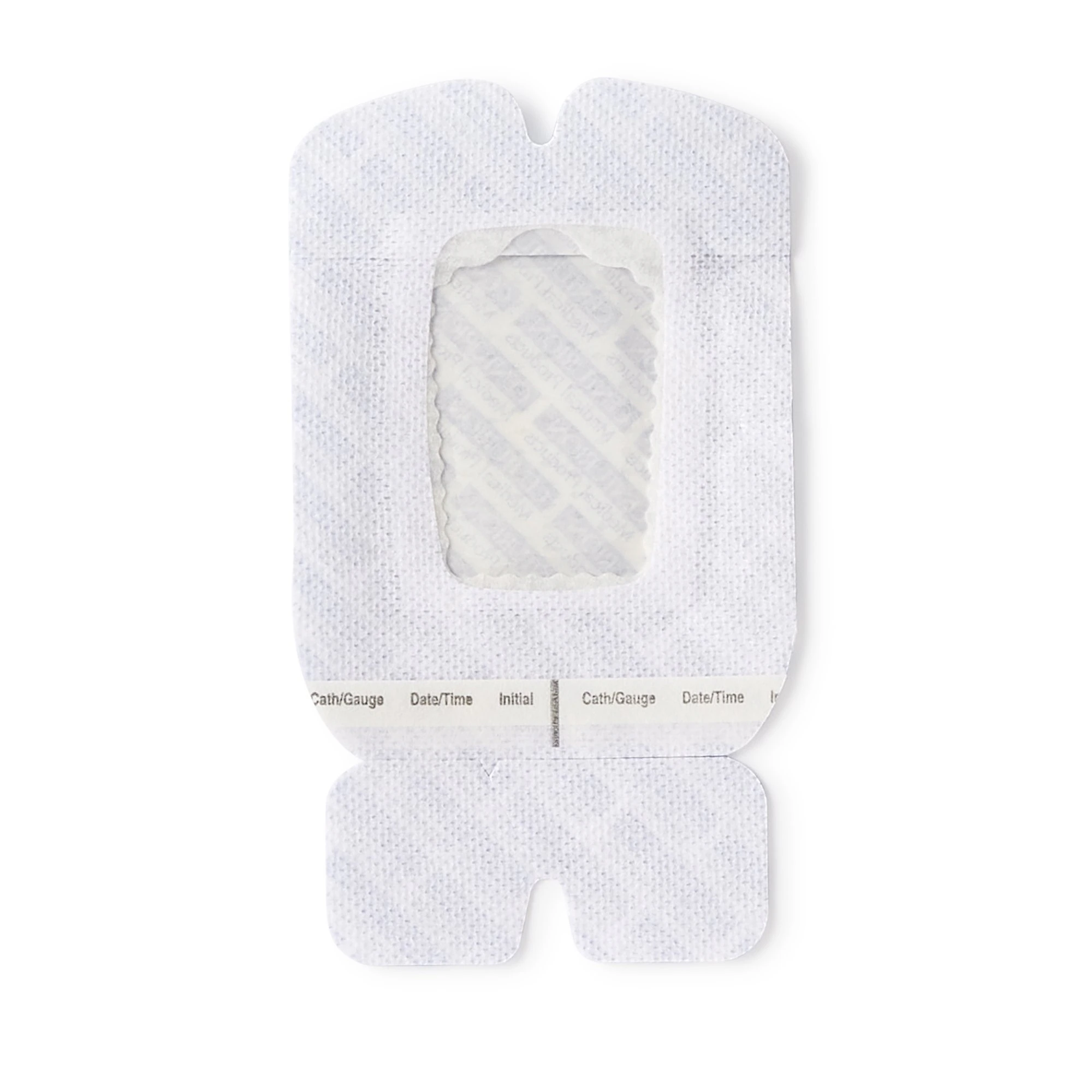 Medline SorbaView 2000 Film Window Dressing with Closure, 3-3/4" x 5", Sterile, Adhesive, Transparent, Latex-Free