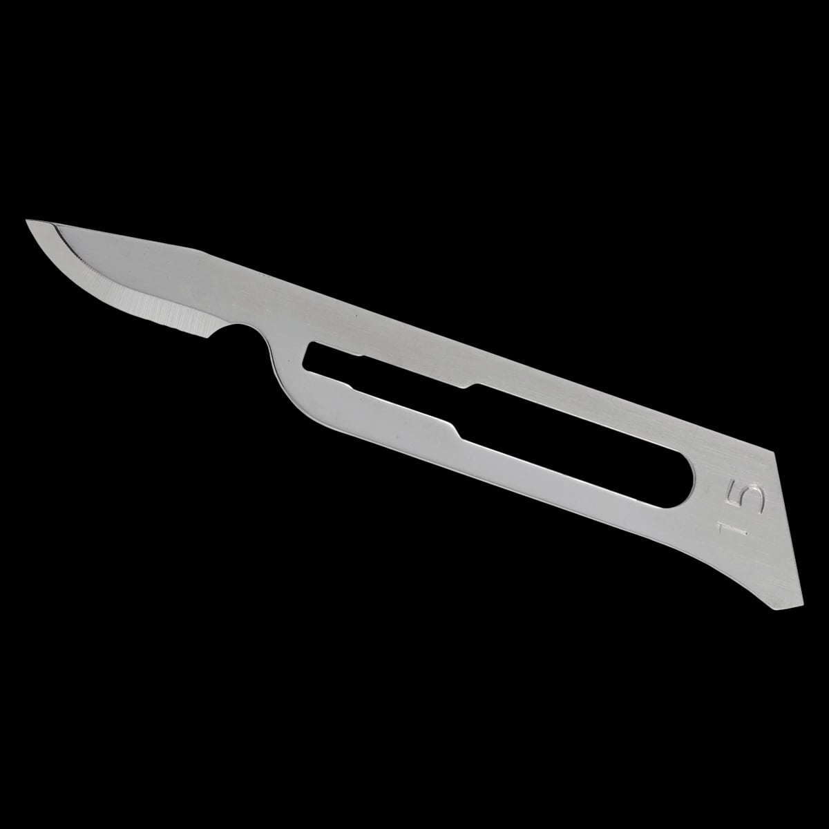 Glassvan Sterile Carbon Steel Surgical Blade #15C, 100/Box, 2001T-15C