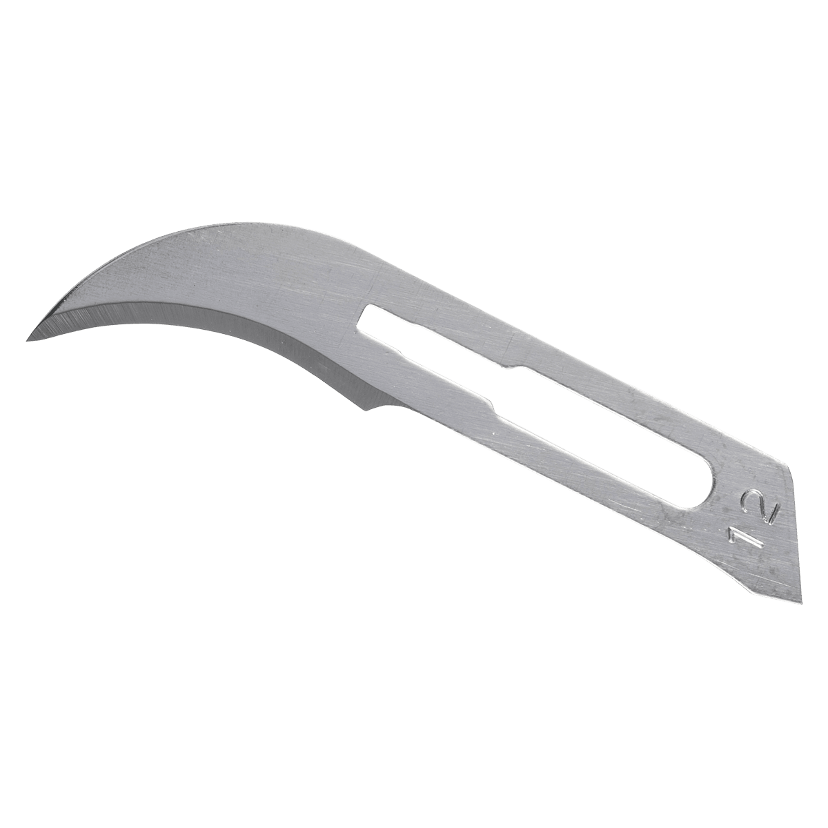 GlassVan Sterile Stainless Steel Surgical Blade #12, 100/Box, 3001T-12