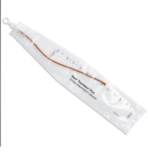 Bard Medical Touchless Intermittent Catheter Kit, Male, 14 Fr
