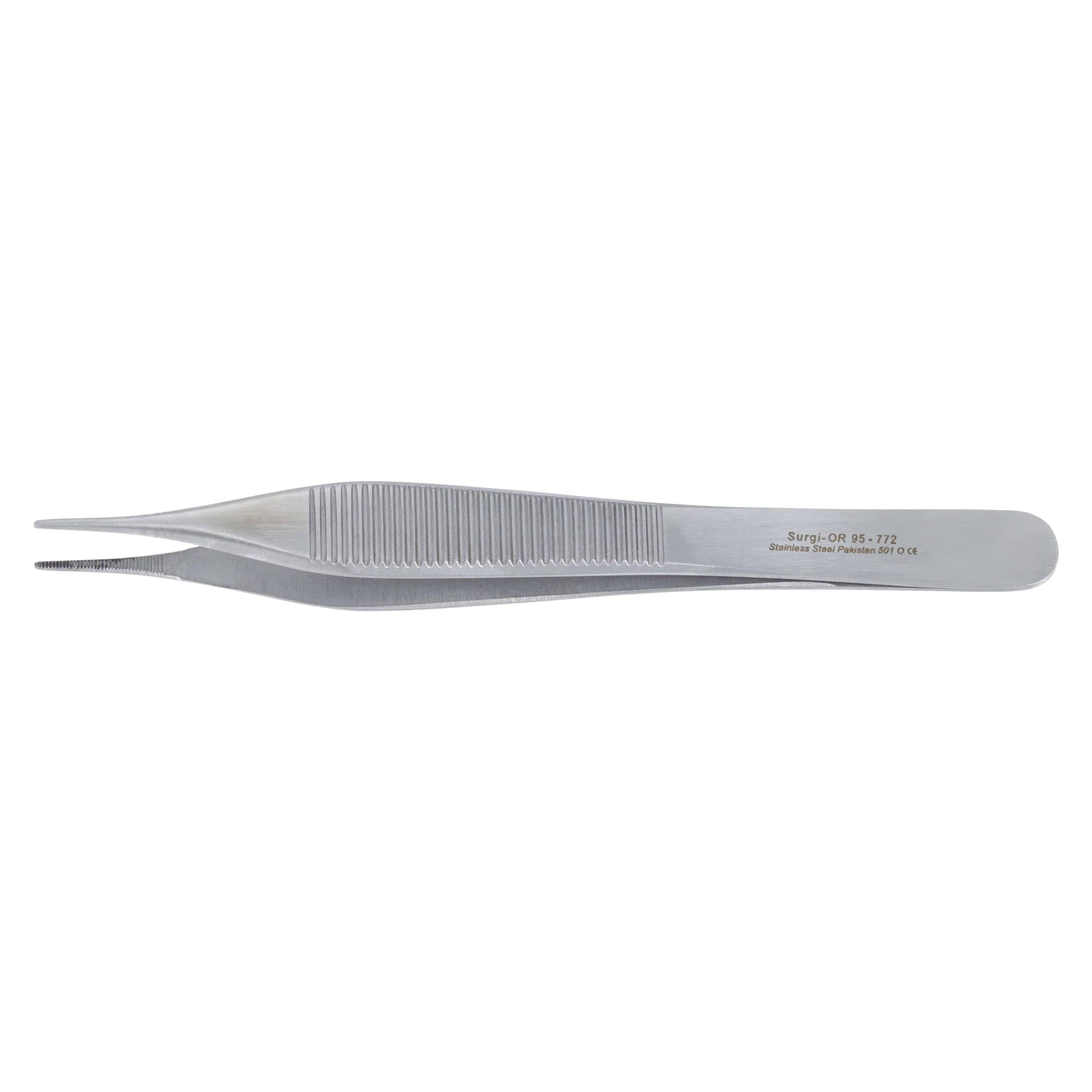 Sklar Adson Dressing Forceps, Serrated Tips, 4-3/4"