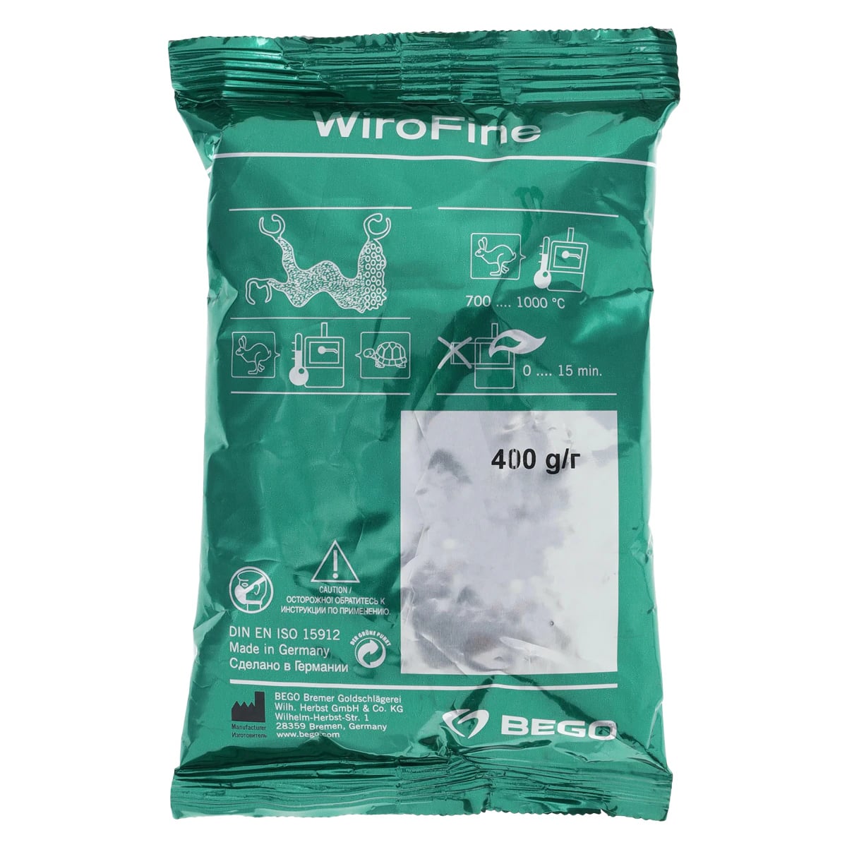 Wirofine Investment Universal Powder, 50/Case