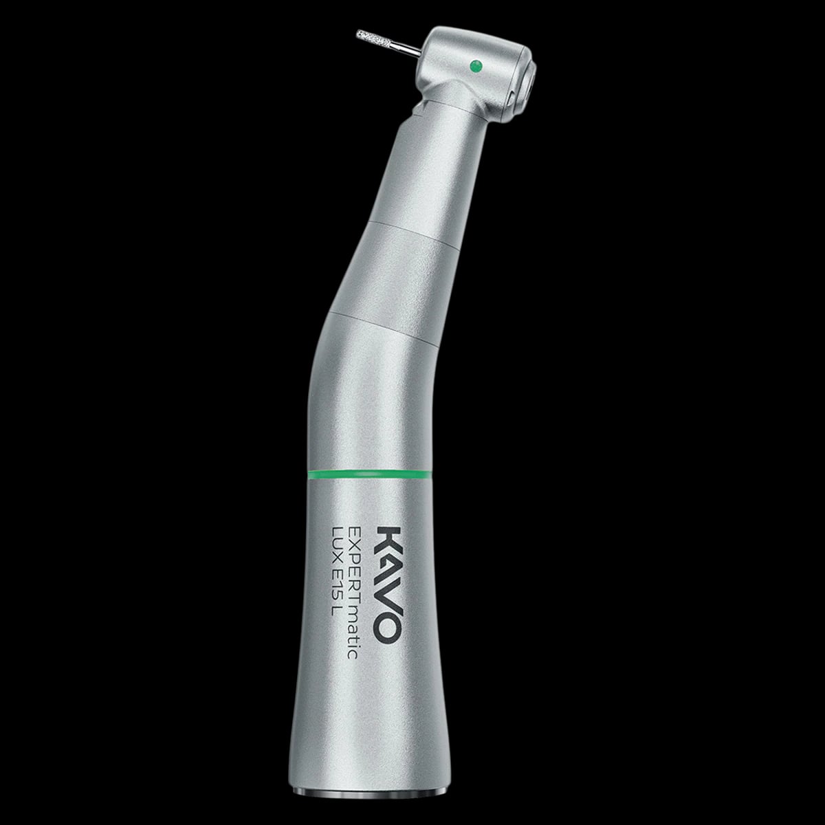 KaVo EXPERTmatic E15L Contra-Angle Handpiece Attachment, 5.4:1 Reduction, Push Button Autochuck, Cellular Optic, 1007.5530