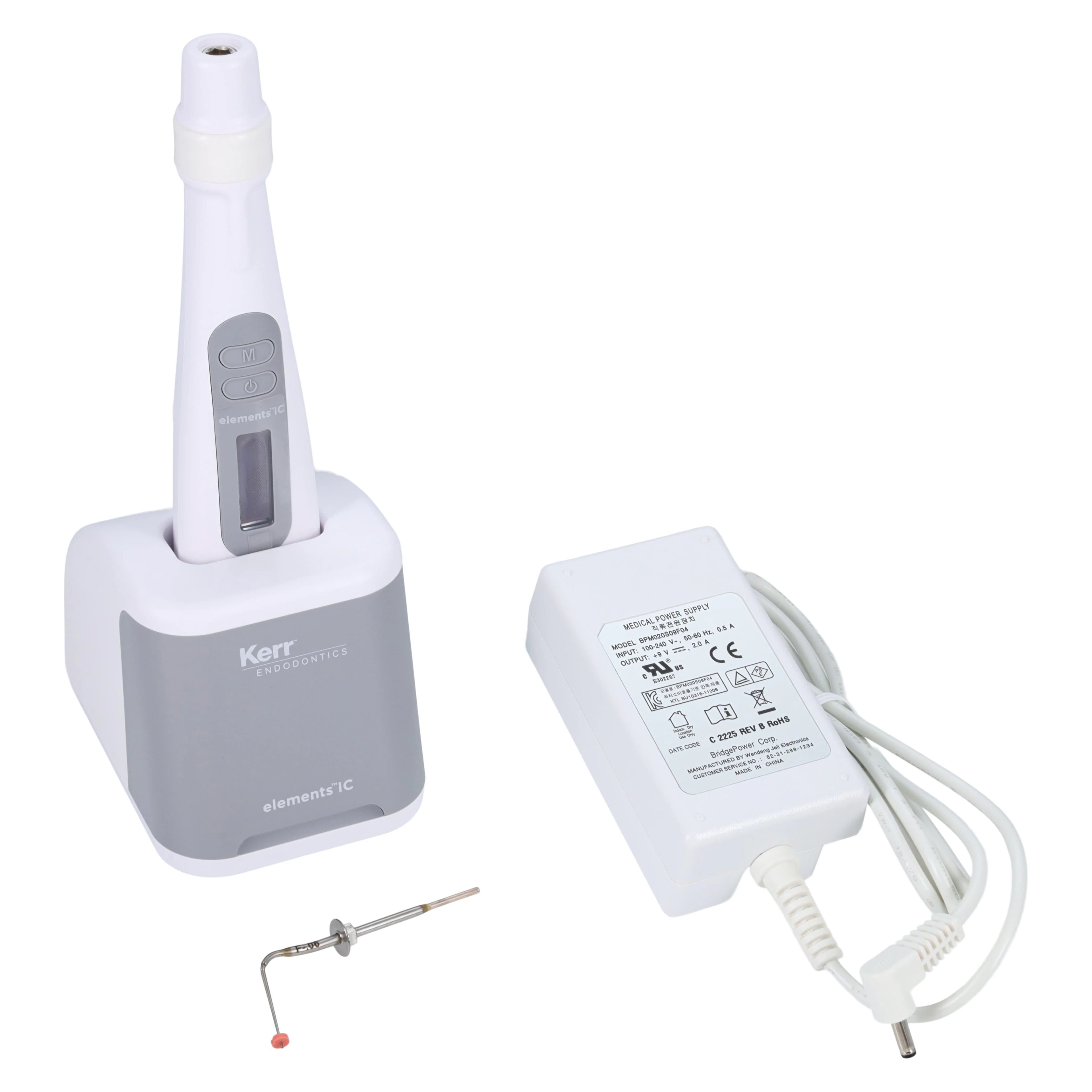Kerr elements™ IC Obturation Downpack Handpiece, Type B, with Single Charging Base, 973-0602-TYPEB