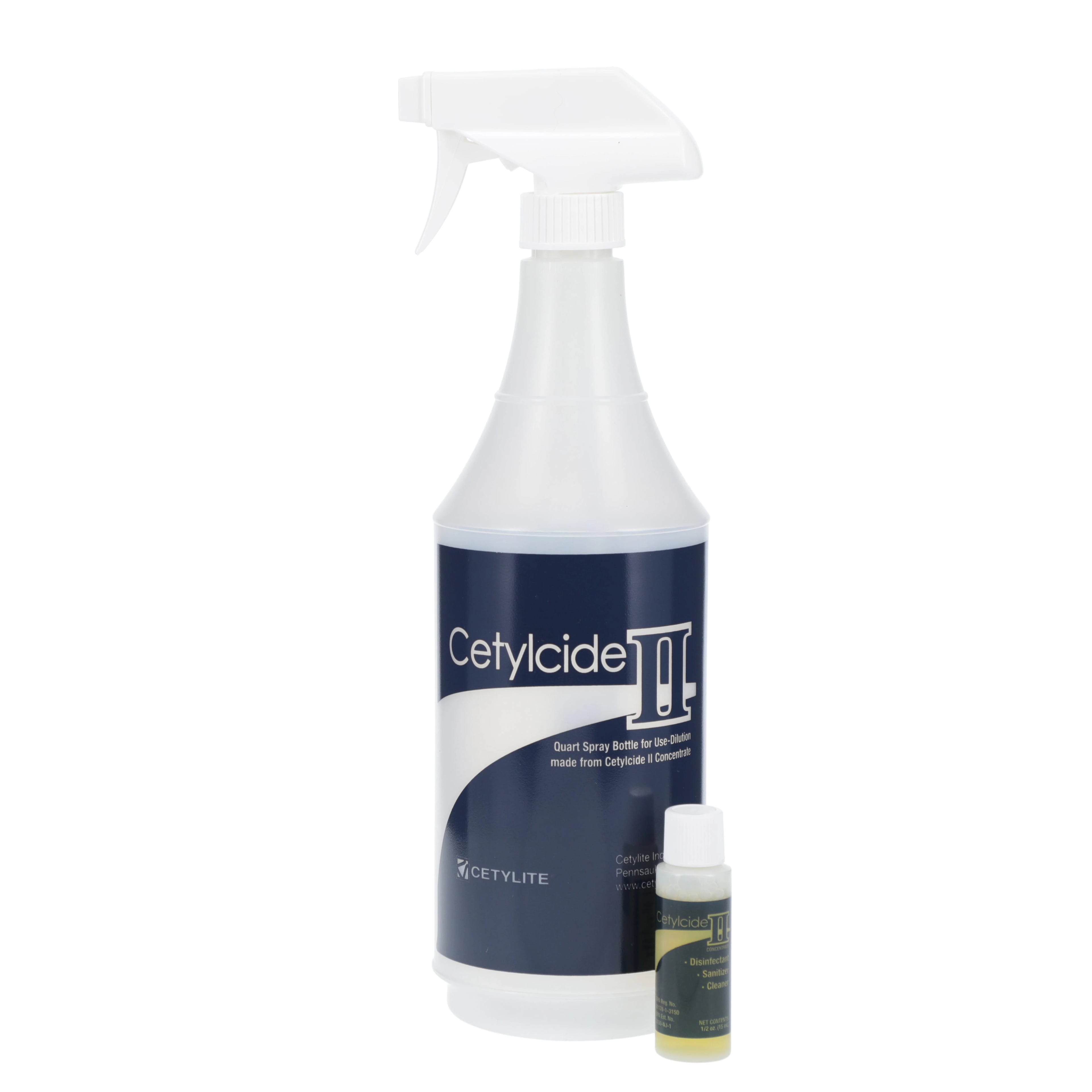 Cetylcide II Concentrate Intro Kit, Lemon, 32 oz