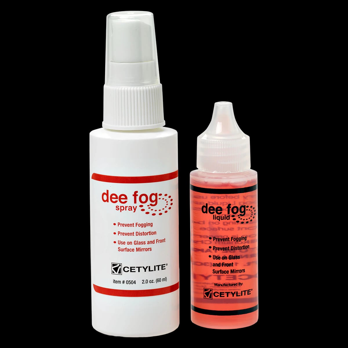 Dee Fog Anti-Fog Treatment Spray, 2 oz Bottle, Cherry, Cetylite #0504