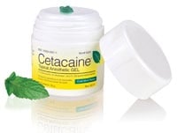 Cetacaine Topical Anesthetic Gel, Cool Mint, 32 g Pump-Top Jar, 0221