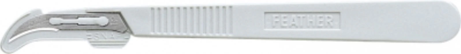 Feather Disposable Sterile Scalpel with Blade, Size 12, Stainless Steel