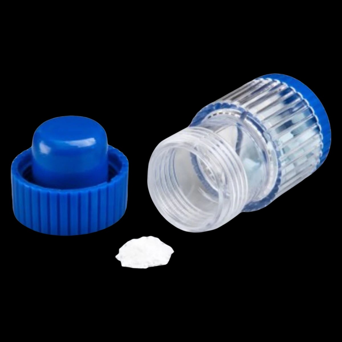 Tech-Med E-Z Swallow Pill Crusher, Blue, Hand Operated, Each
