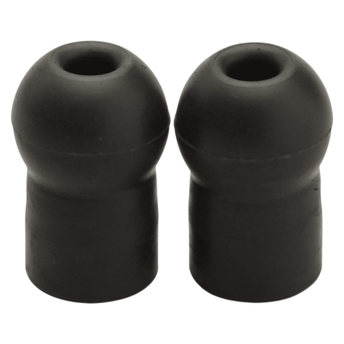 Welch Allyn Harvey Stethoscope Eartips, Black, Comfort Fit, Pair