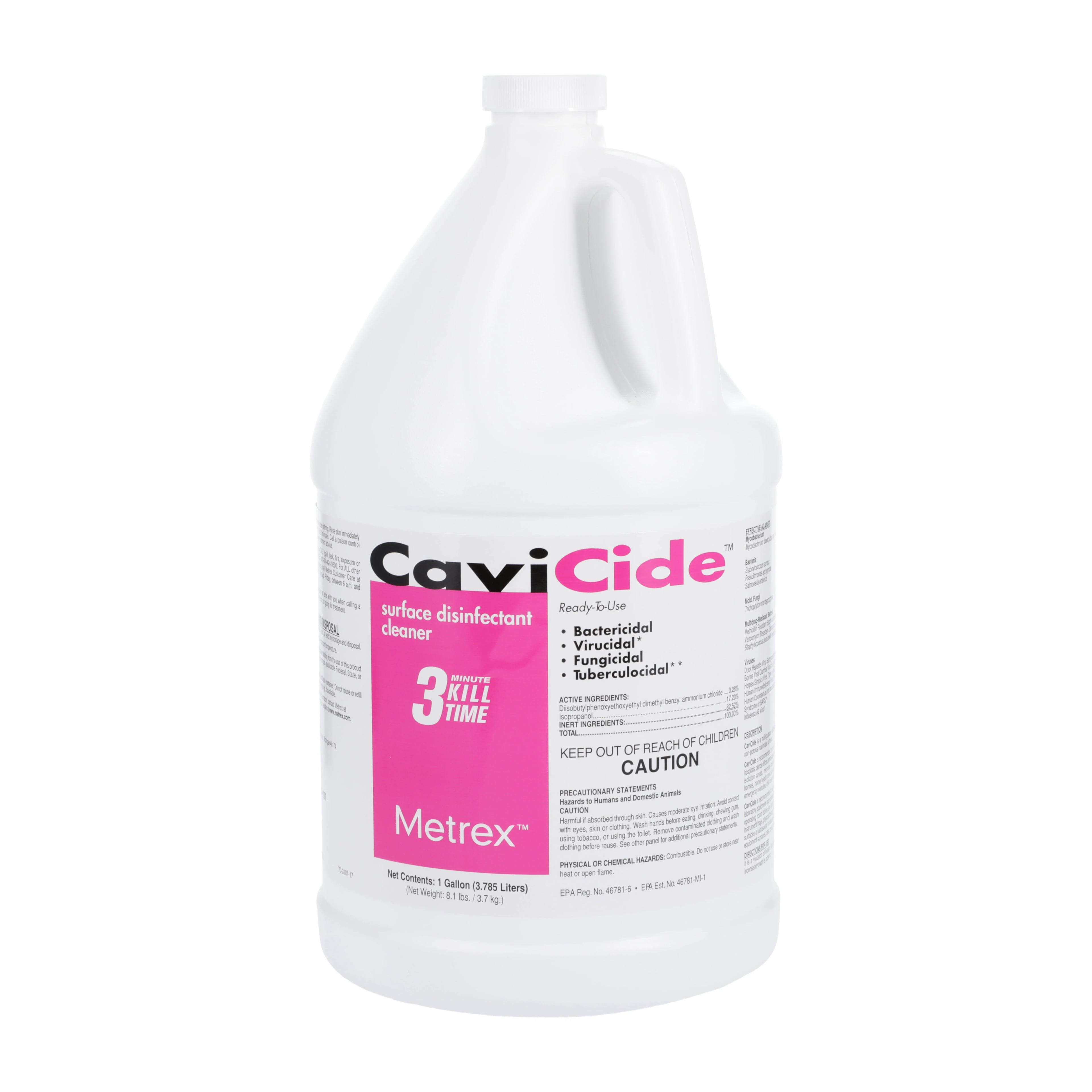 Metrex CaviCide Surface Disinfectant, Ready-to-Use, 1 Gallon Bottle