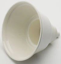 DCI International Dry Oral Cup, Autoclavable, White, 4"D x 4.5"H, 1/Pk, 5840