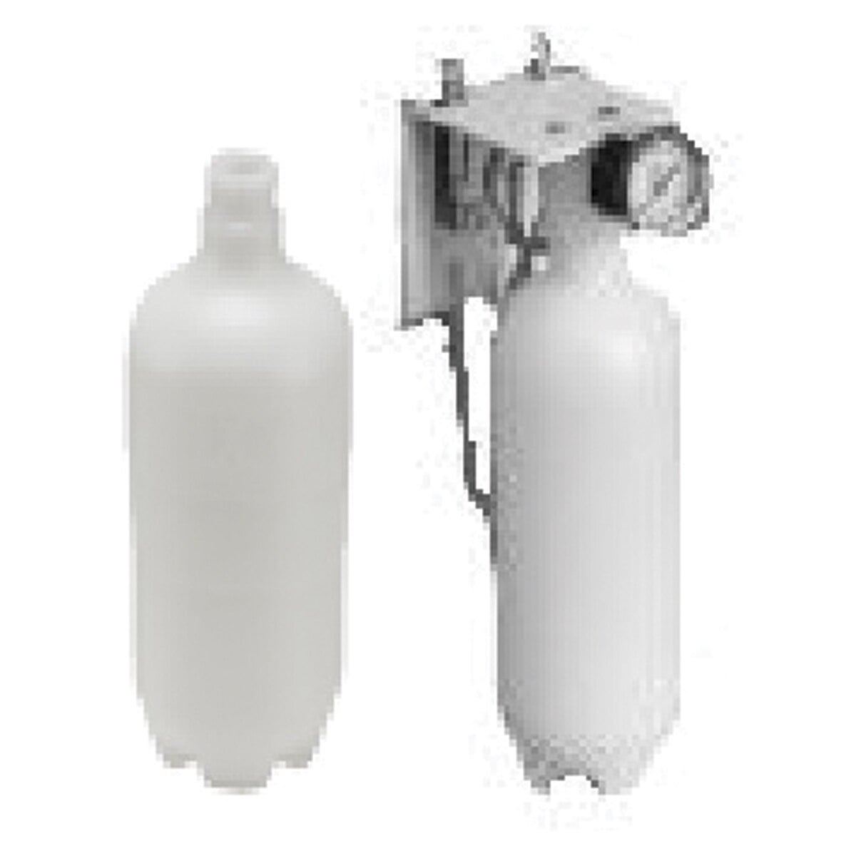 DCI International Economy Self-Contained Deluxe Water System, 750ml Bottles, Cabinet Mount, 2/Box