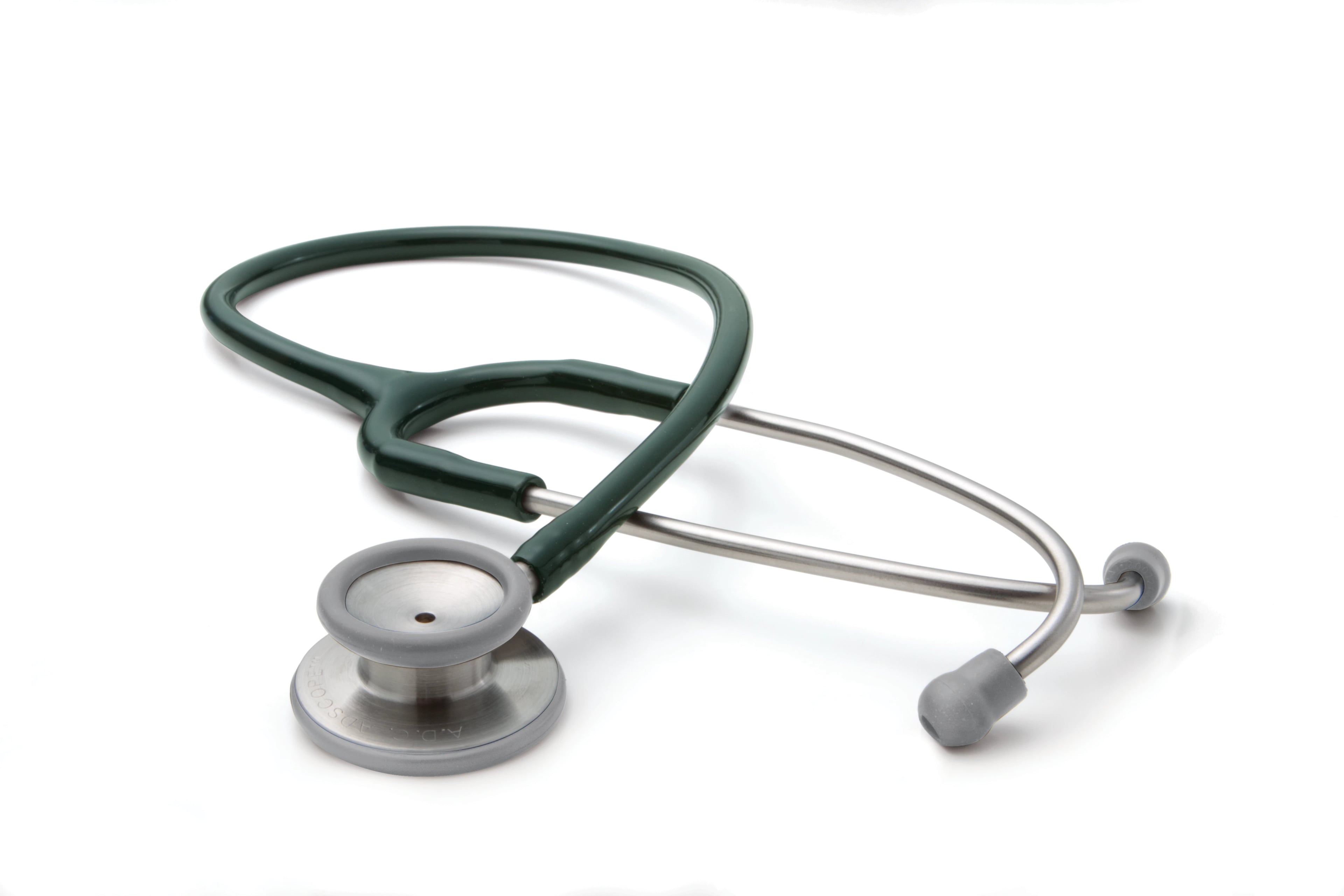 Adscope 603 Classic Stethoscope, Adult, Dark Green, Single Lumen Tubing, Each
