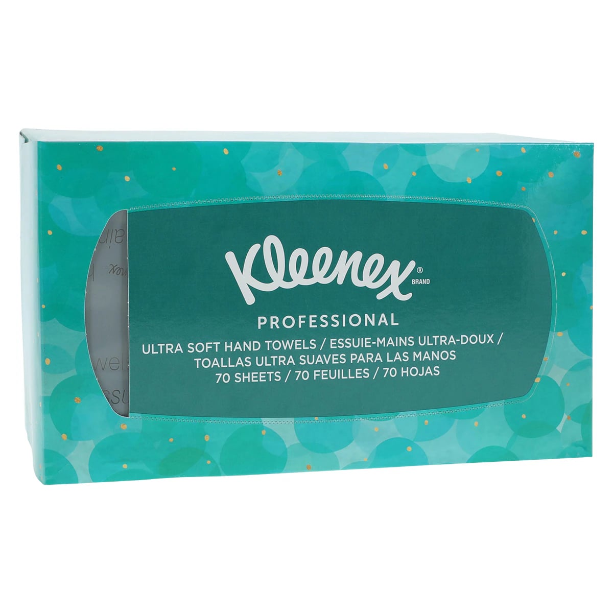 Kleenex Ultra Soft Hand Towels, Pop-Up, 1-Ply, 9" x 10.5", White, 70/Box