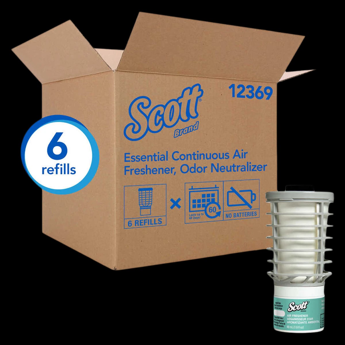 Scott Essential Continuous Air Freshener Refill, Each