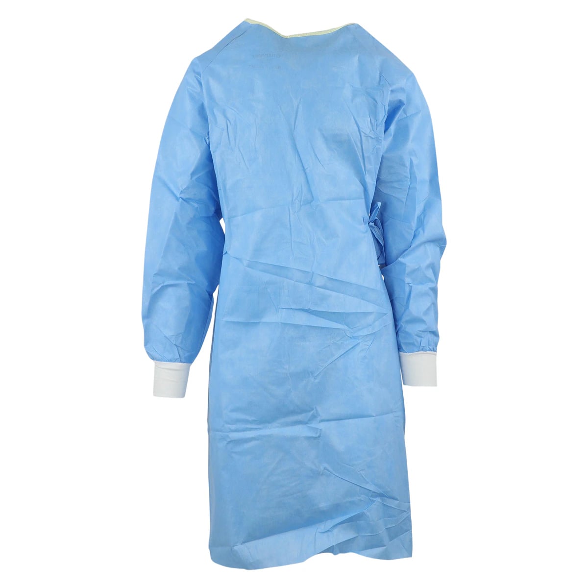 Halyard Evolution 4 Non-Reinforced Surgical Gown, SMS Fabric, Standard/Large, Blue/Yellow Neckband, Sterile, Raglan Sleeves with Towel, Each