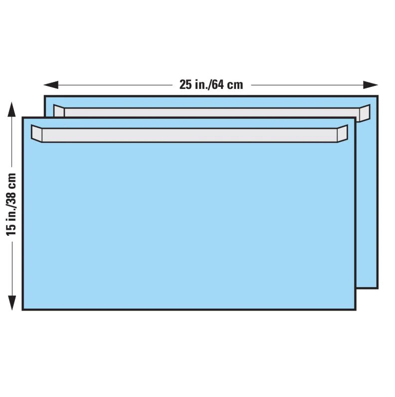 Halyard Sterile Utility Drape, Non-Fenestrated, 26" x 15"