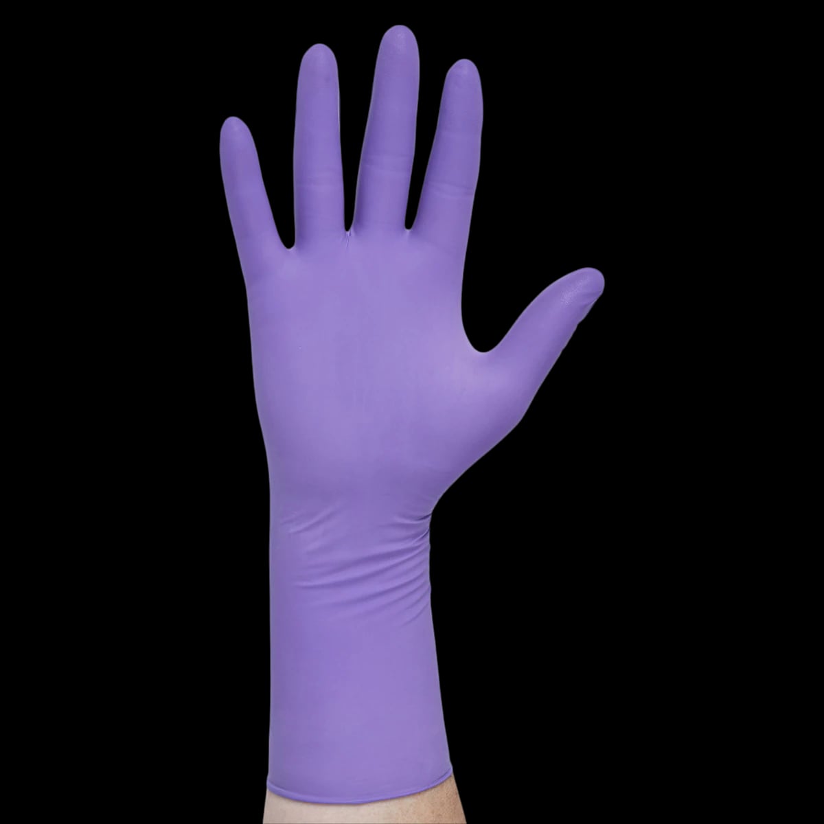Purple Nitrile-Xtra Examination Gloves, Powder-Free, Latex-Free, Small, 50/Box