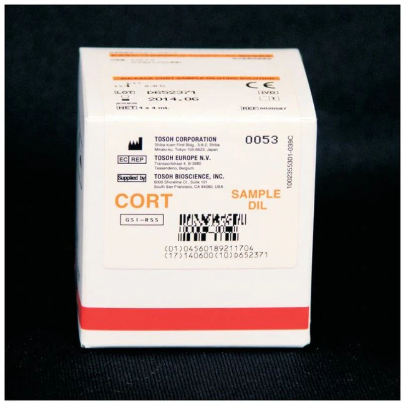 Tosoh Bioscience AIA-Pack Cortisol Sample Diluent, 4 x 4 mL