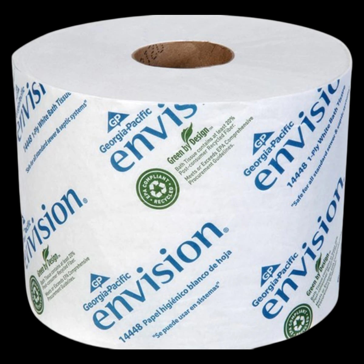 Georgia Pacific Pacific Blue Basic Toilet Tissue, 1-Ply, White, 4.5" x 4.05", 48/Case