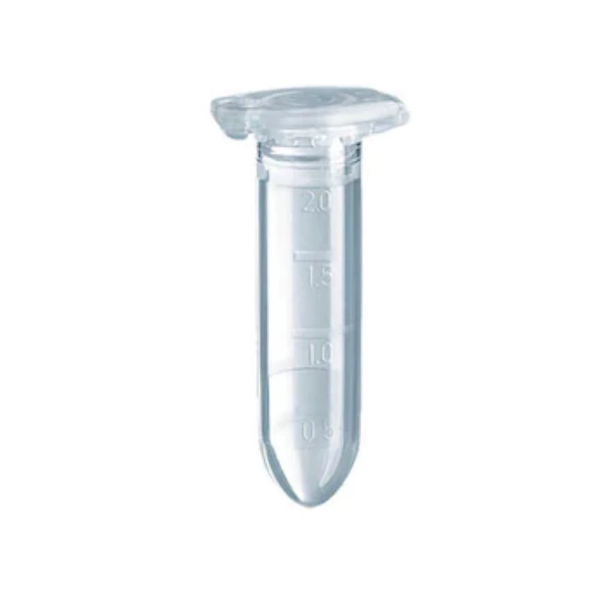 Eppendorf Biopur Microcentrifuge Tubes, 2.0 mL, Graduated, Clear, Snap Cap, Conical Bottom, Autoclavable, 100/Case