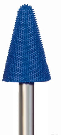 Foredom #13/16 Fine Typhoon Carbide Bur, Taper, 1/4" Shank, Single Bur