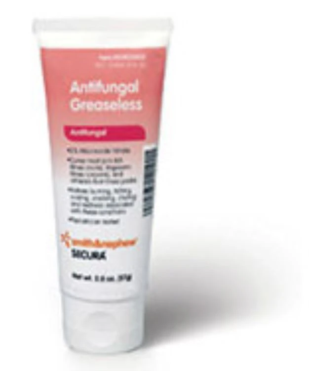 Secura Antifungal Cream, 2 oz Flip Top Tube, 12/Case
