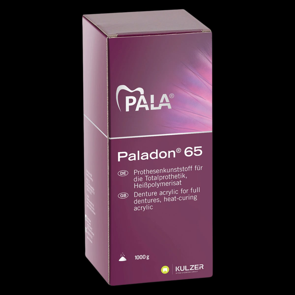 Paladon 65 Powder Pink, 1 kg, Heat Curing Denture Acrylic