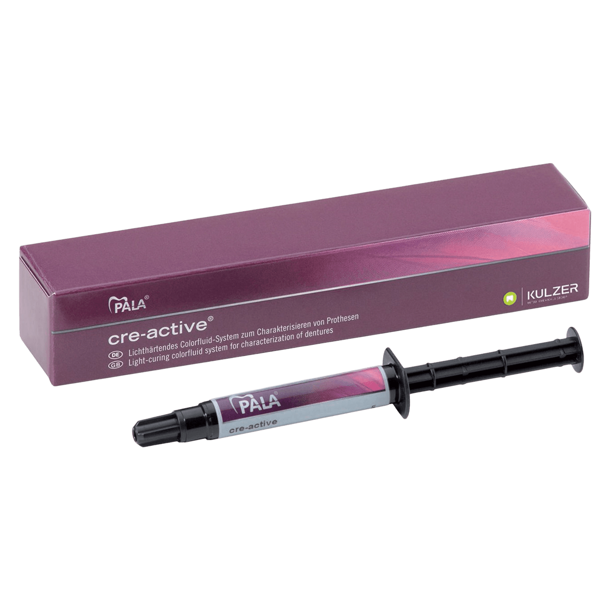 Pala cre-active Light Cure Indirect Restorative, Gingiva Pink, 3 gm Syringe Refill