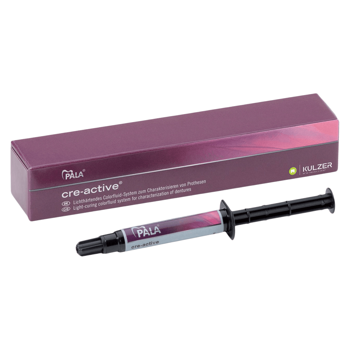 Pala cre-active Light Cure Indirect Restorative, Gingiva R50, 3 gm Syringe Refill