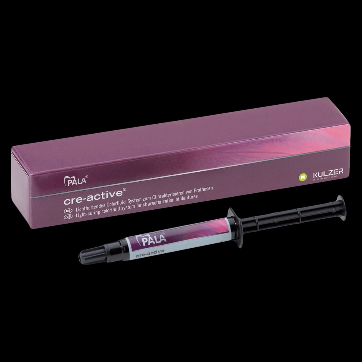 Pala cre-active Light Cure Indirect Restorative, Gingiva Light Pink, 3 gm Syringe Refill
