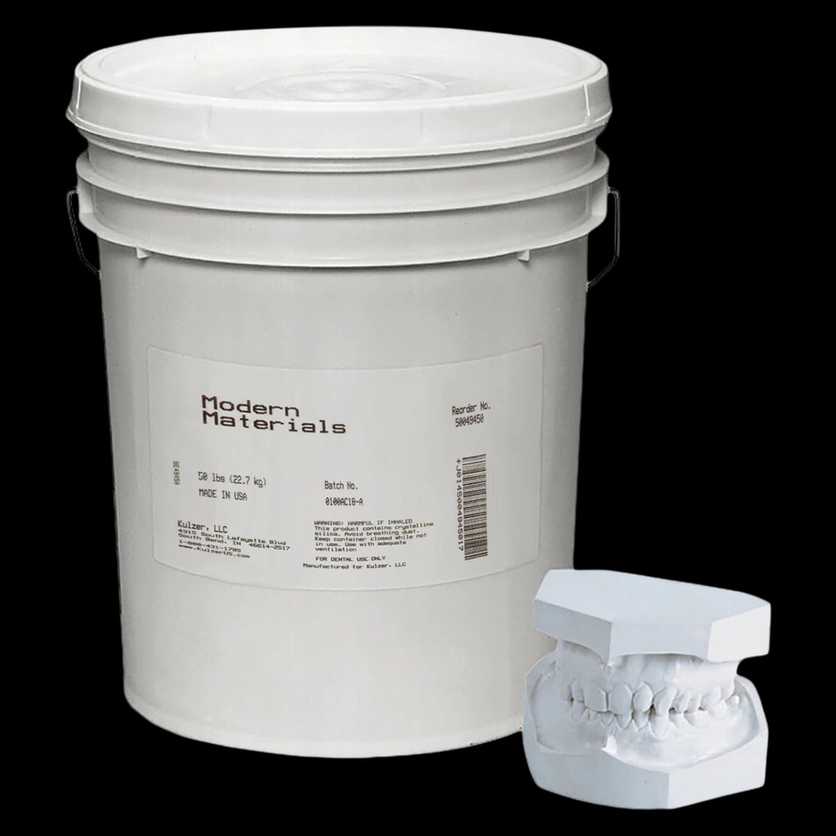 Kulzer Pumice Coarse 0-1/2 Grit, 8 lb Tub