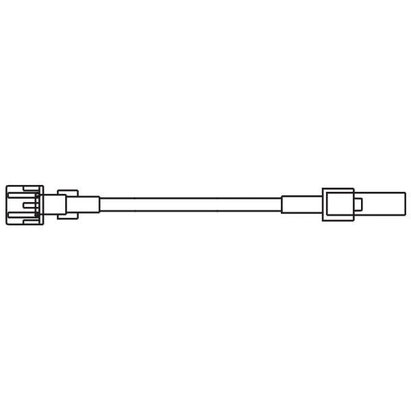 Baxter Mini-Infuser Microbore IV Extension Set, 61", Male Luer Lock Adapter with Primary Infusion Spike, Sterile, 60/Case