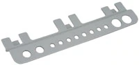 Zirc Capsule Clip-On Holder, Gray, Holds 8 Capsules & 4 Syringe Tubes, 20Z476