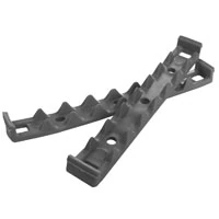 Zirc Compact Cassette Replacement Lock Strap, Gray, 2/Pk, 50Z917I