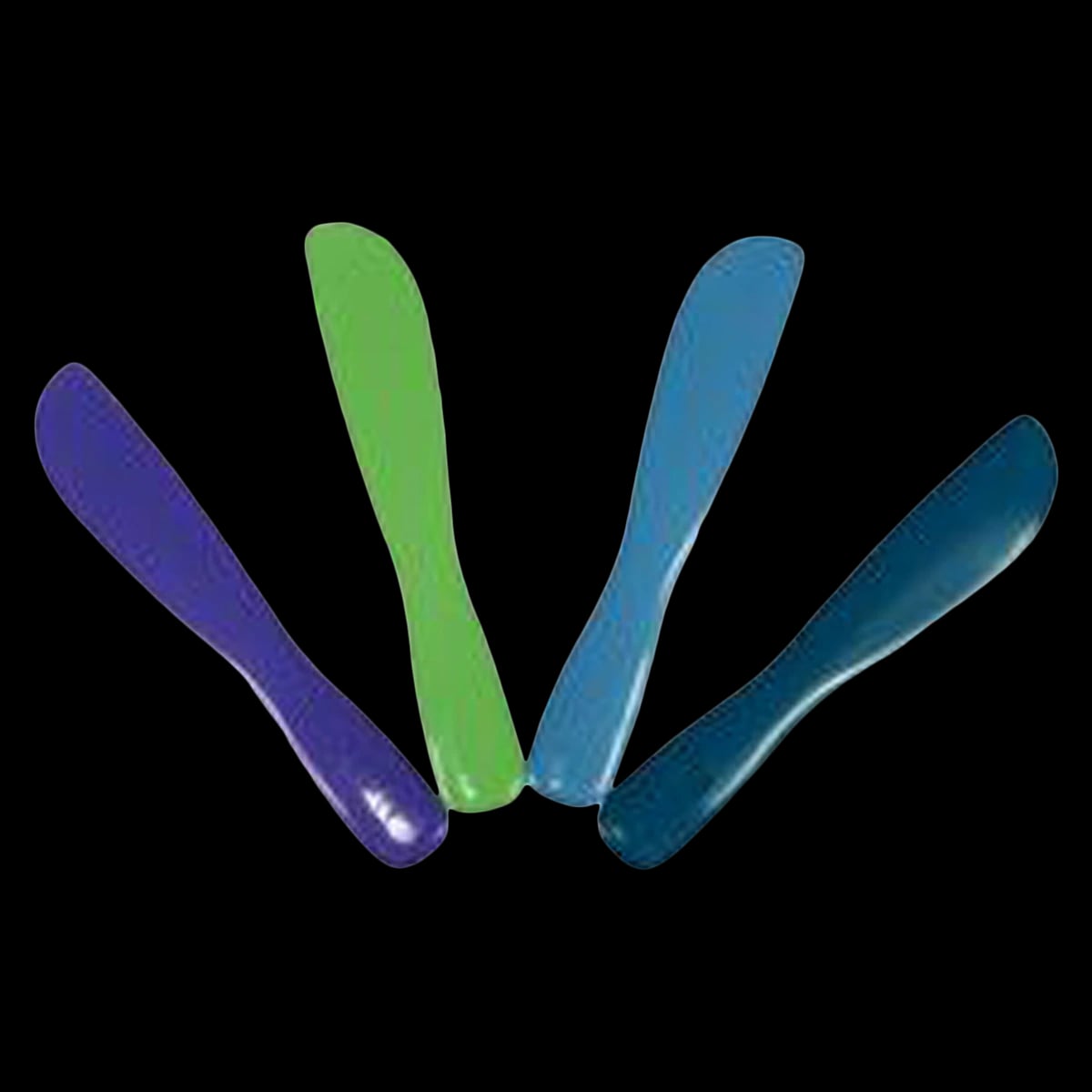 Mighty Mixer Spatula, Alginate & Plaster Mixing, Assorted Colors, 4/Pk, 50Z501ASTD