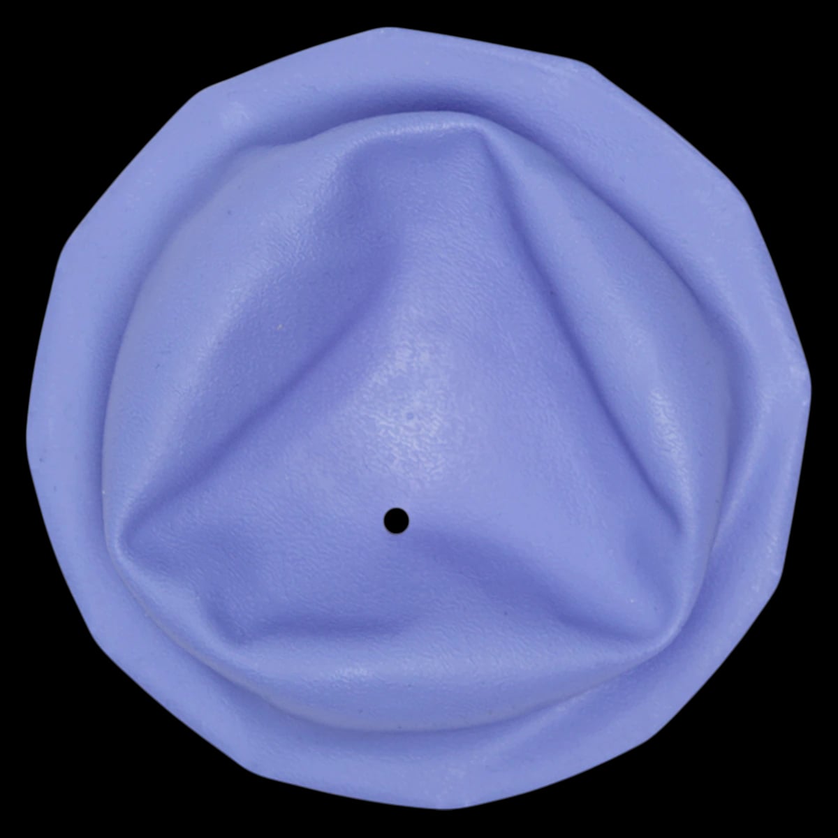Insti-Dam Latex-Free Relaxed Fit Dental Dam, Pre-Assembled with Frame, Purple, 4-1/4" Diameter, 20/Pack, 50Z457