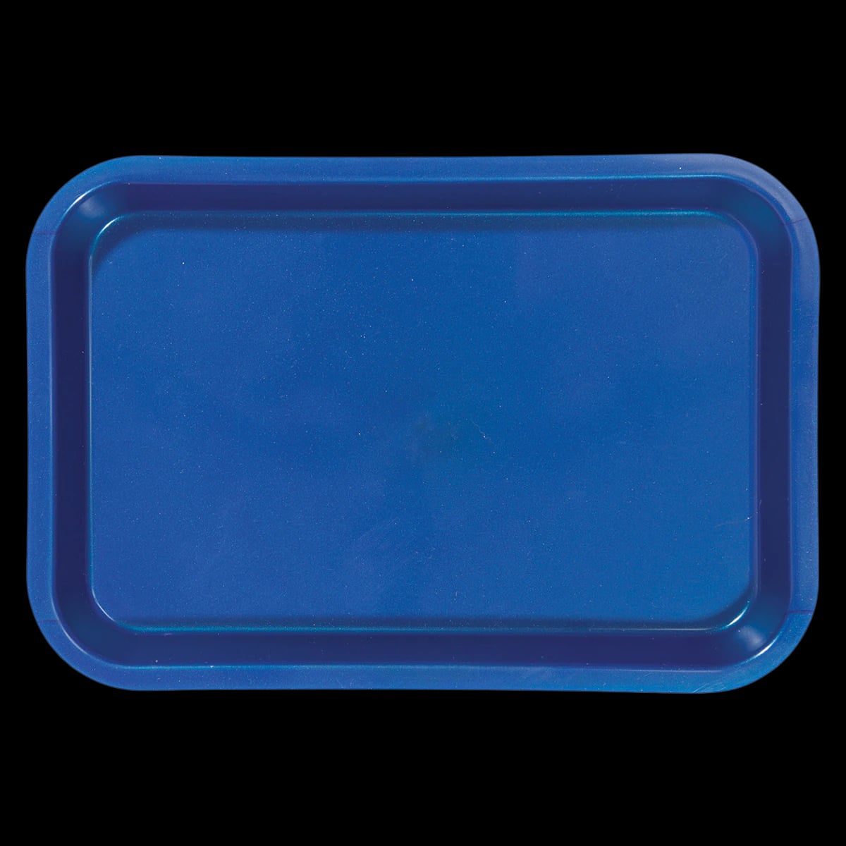 Zirc Dental Mini Tray Plastic, Midnight Blue, Autoclavable, 9 3/8 in x 6 1/2 in x 7/8 in