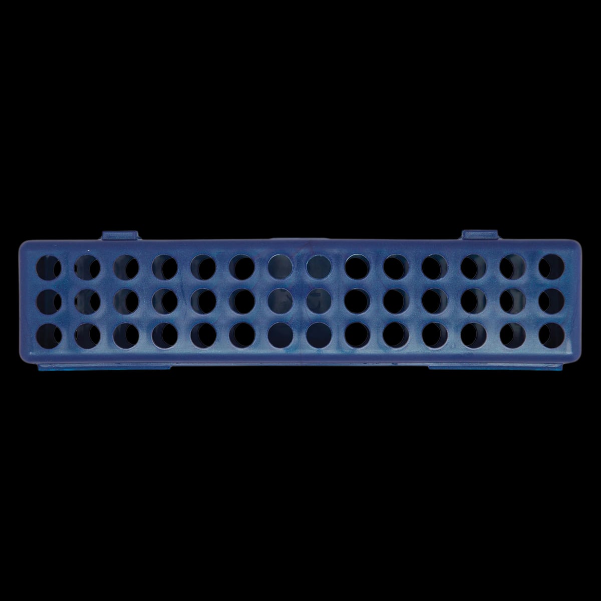 Zirc Steri-Container Standard, Midnight Blue, 8-1/8" x 1-7/8" x 1-7/8", Holds 10-14 Instruments, 50Z900T