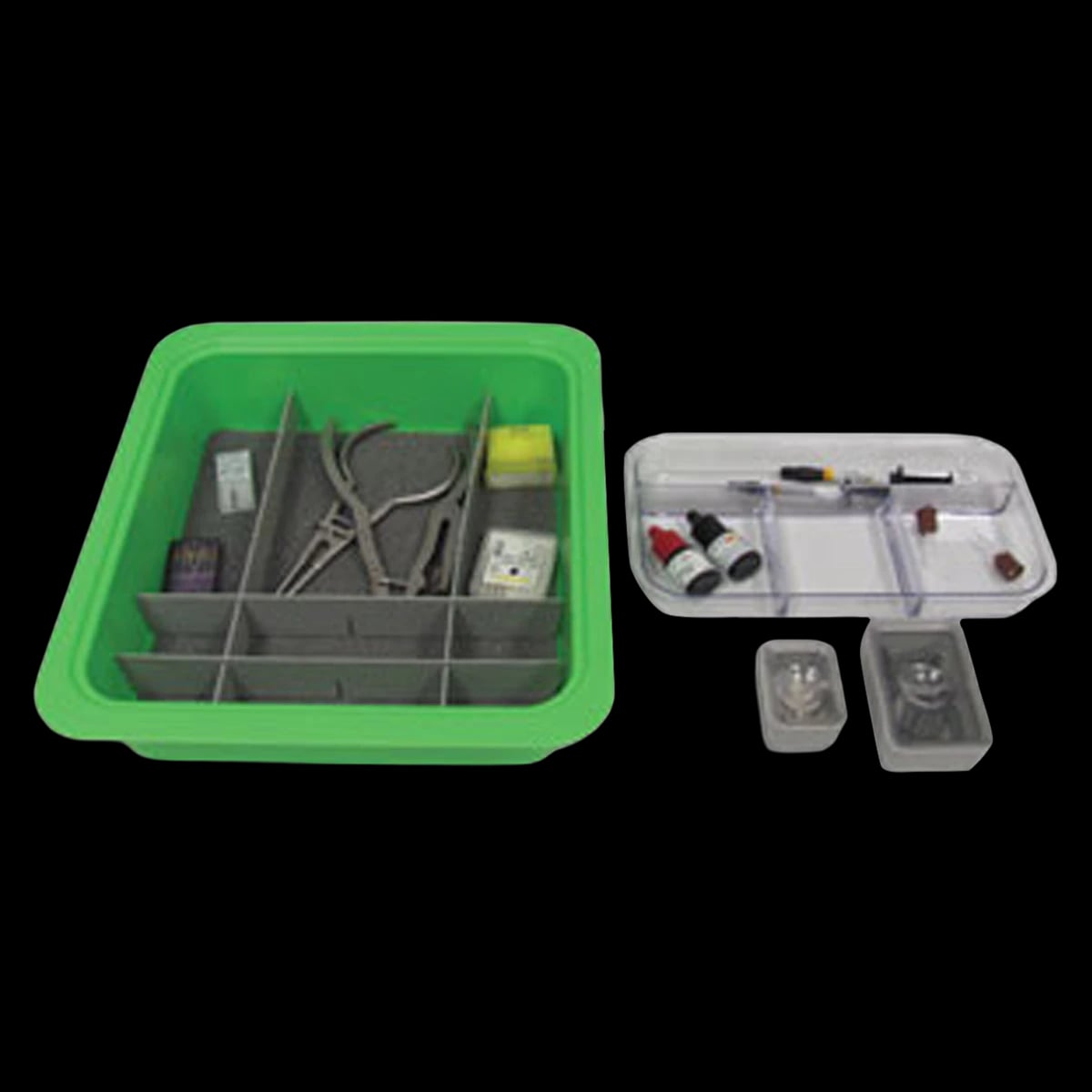 Zirc Procedure Tub Kit, Copper, Complete Package with Cover, 12-5/8"L x 11-1/4"W x 4"H, 20Z455-U