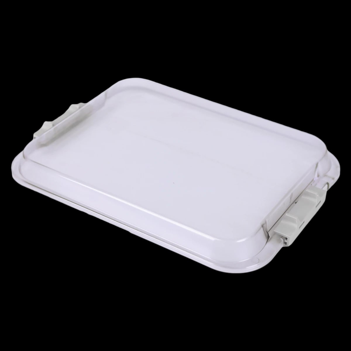 Zirc Safe-Lok Tall Tray Cover for B-Size Trays, Clear, 13-7/8" x 9-7/8" x 1-3/16", 20Z446