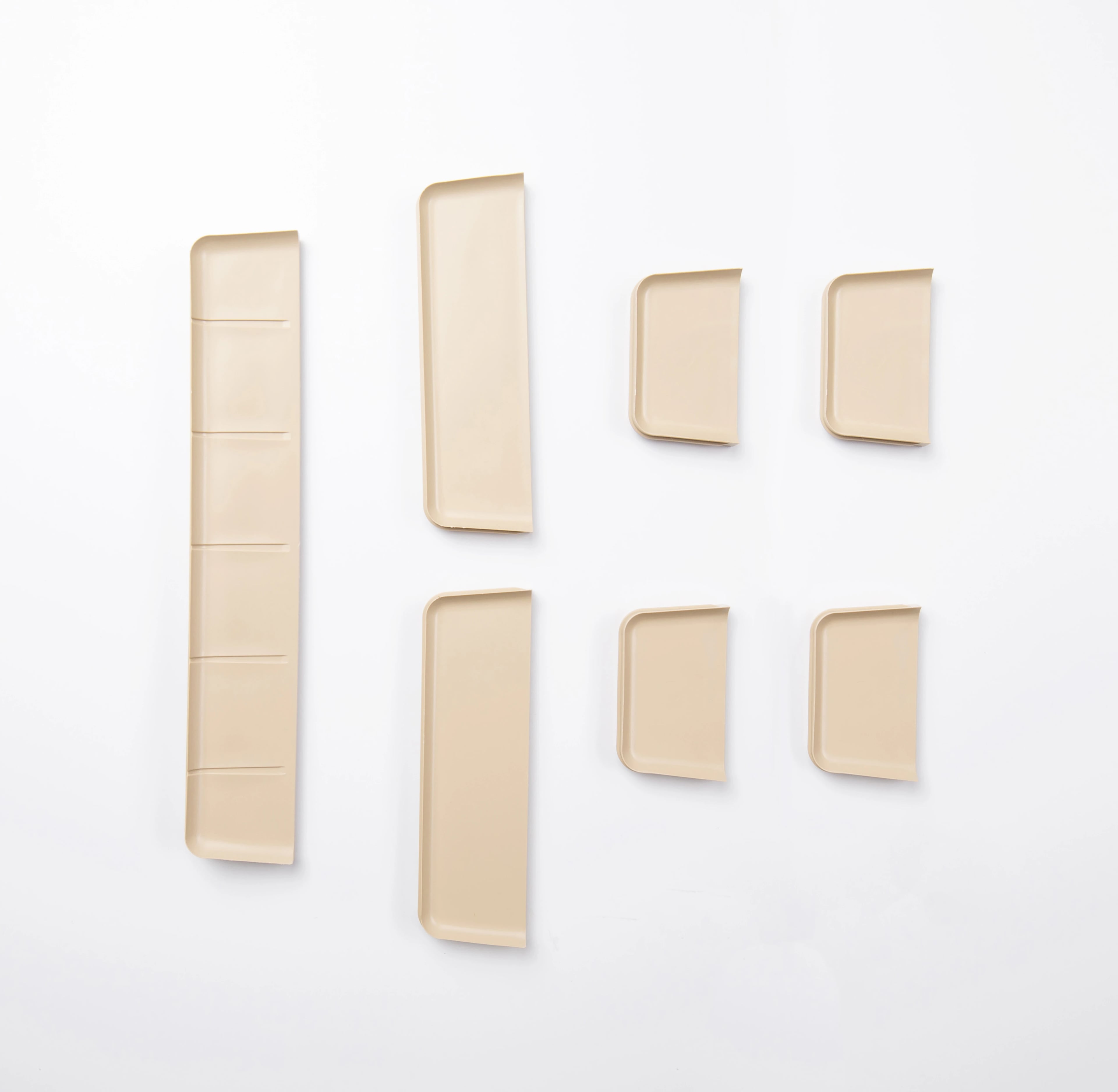 Zirc Dental Drawer Organizer, Beige, 11.5" x 6.6" x 2", with Dividers, 20Z210G