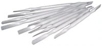 Zirc Delrin Flat Blade Spatula, Flexible, Non-Stick, 4-5/8", 10/Pk, 50Z523