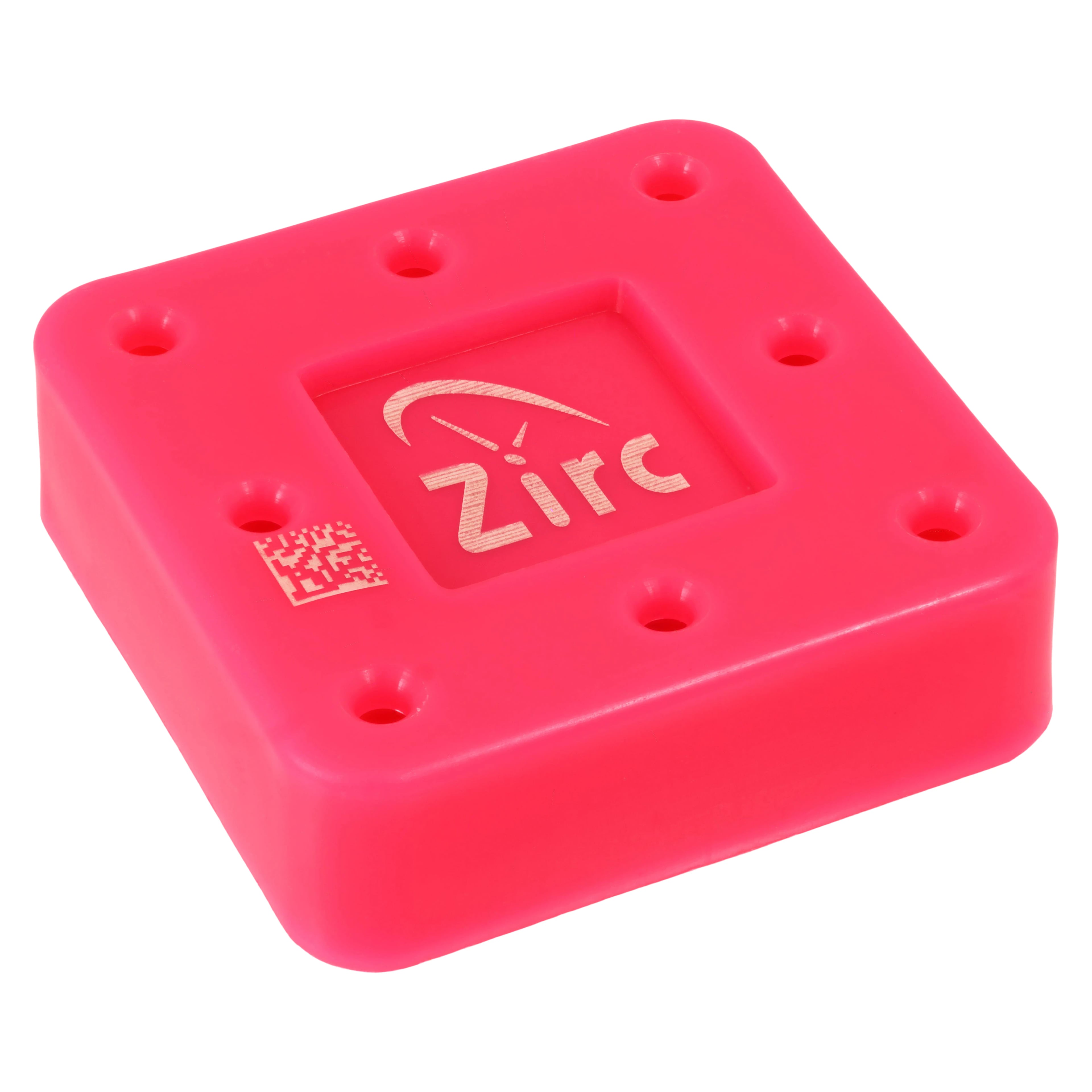 Zirc 8-Hole Magnetic Bur Block, Neon Pink, Fits FG/RA/HP Burs, Autoclavable, 50Z400S