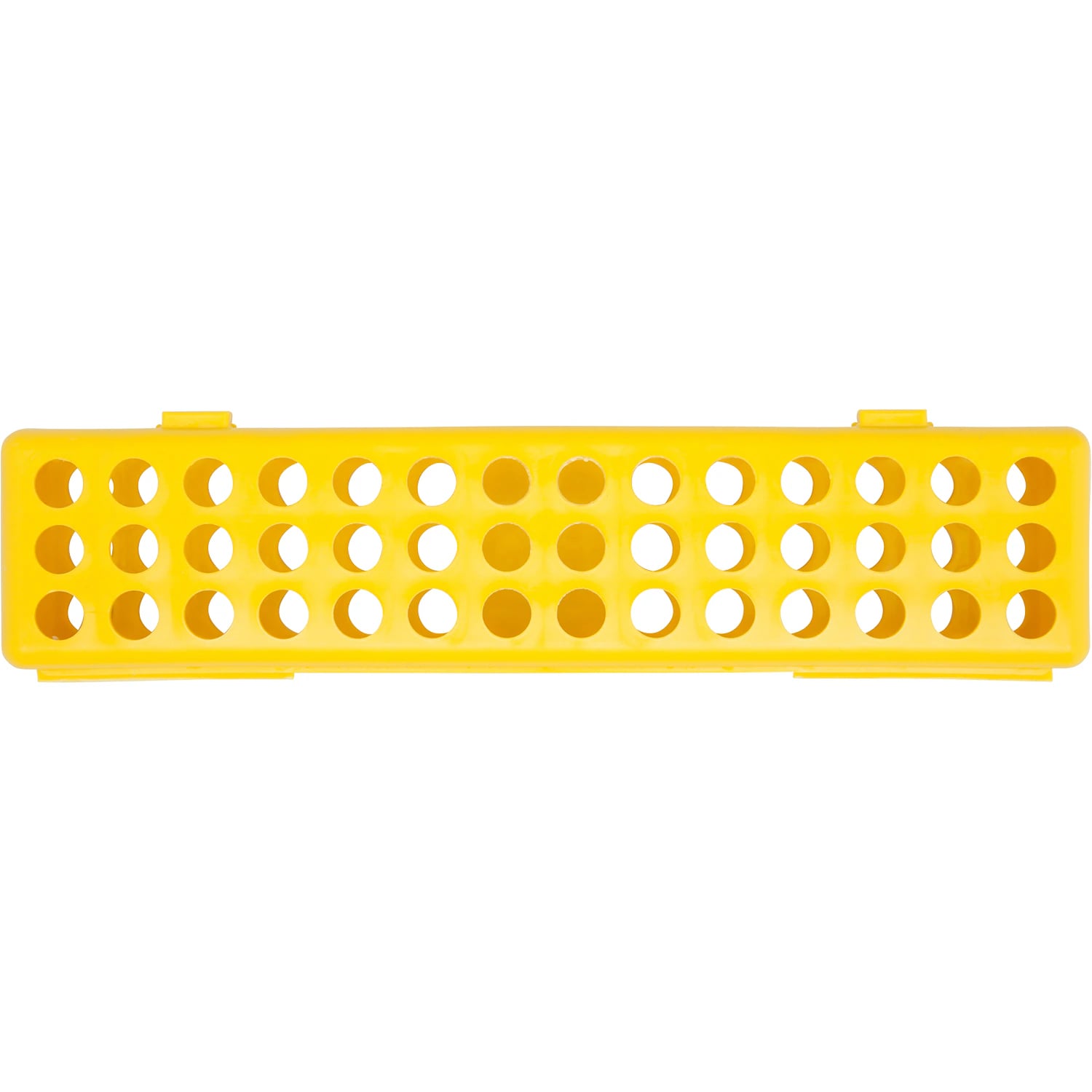 Zirc Steri-Container Standard, Neon Yellow, 8-1/8" x 1-7/8" x 1-7/8", Holds 10-14 Instruments, 1/Pk, 50Z900O