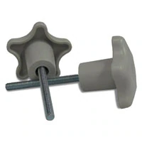 Gray E-Z Access Shelf 4-½" Bolt Adaptor Kit, Fits Posts 2 3/8" to 2 3/4", 01KEZKNKCFVMAS6T32ZKJN5179