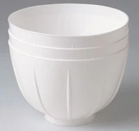 Dispos-A-Bowl Mighty Mixer Bowls, White, 4-7/8" Diameter x 3-1/4", 36/Pk, 50Z505