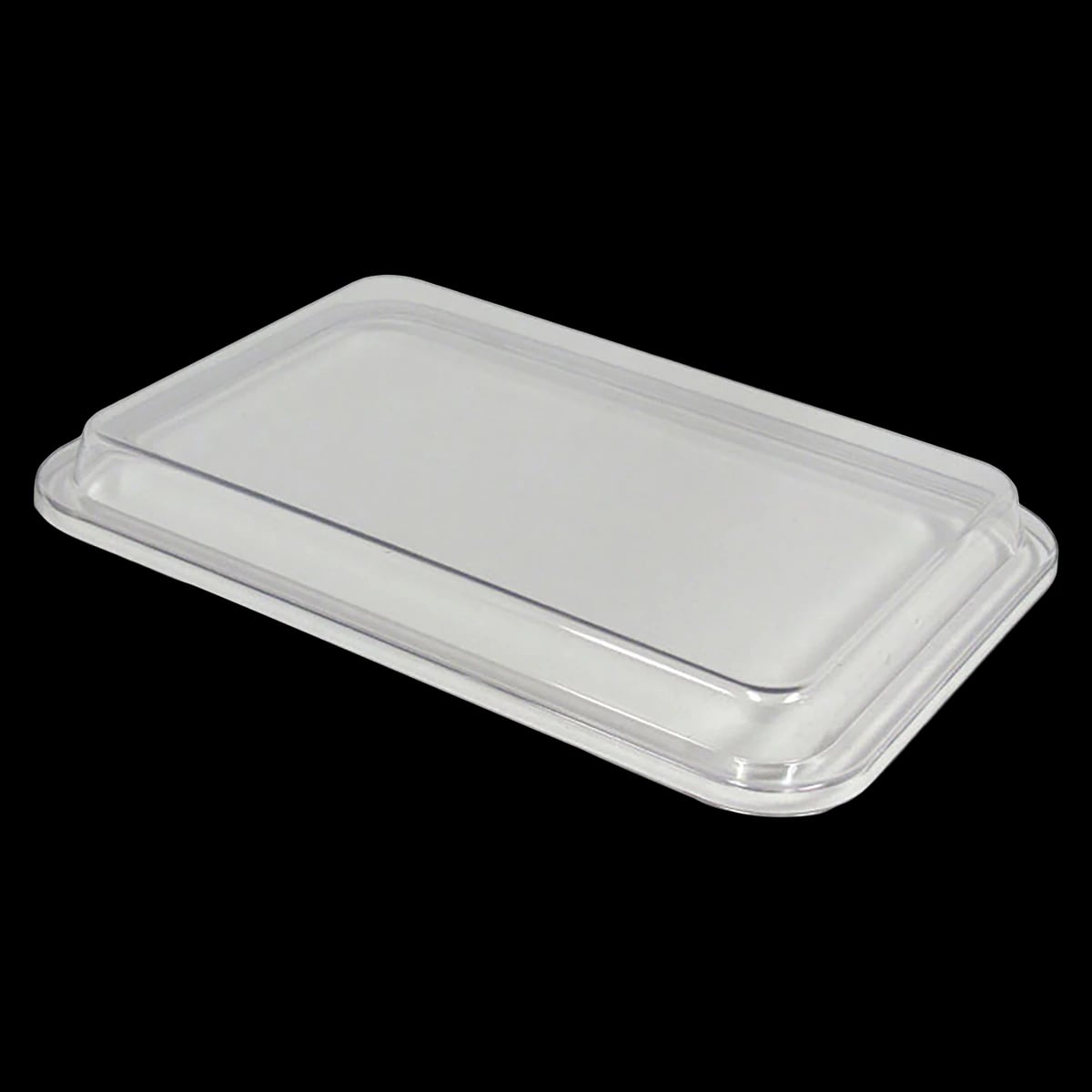 Zirc B-Lok Non-Locking Tray Cover, Size B, Clear, 14" x 10-1/8" x 5/16", 20Z441